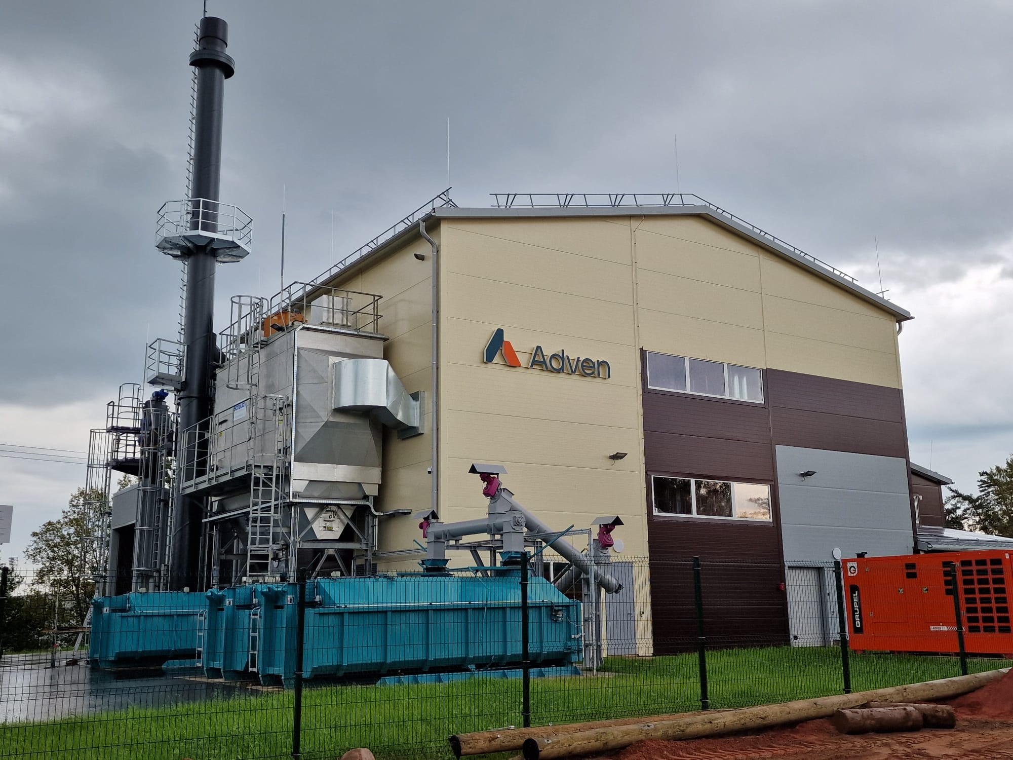 Biomasas katlumāja Rietekļa ielā 1, Valmierā, Valmieras novadā